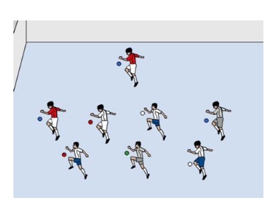 Spiegelprellen im Raum